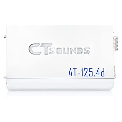CT Sounds ATv2-125.4D 4-Channel 800-Watt Class D Competition Car Amplifier Cover