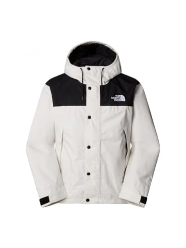 The North Face NF0A8B5GROU M REIGN ON JACKET Jacket Hombre WHITE DUNE/TNF BLACK Tamaño M