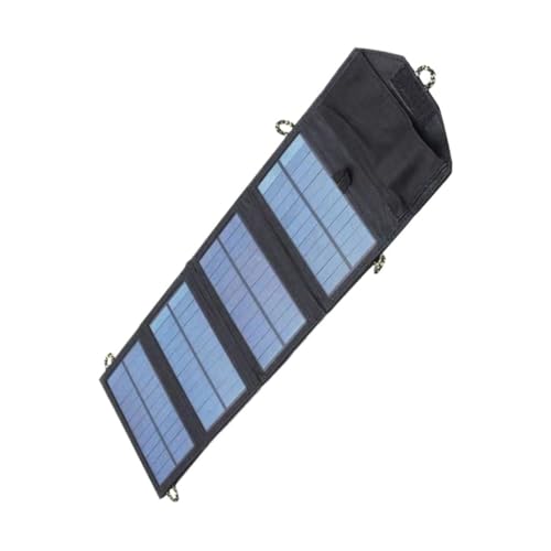 TINEASUR 10w Monocrystalline Silicon Solar Panel High Efficiency Plug-in Solar Battery for Travel Camping