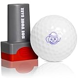 ZEETY Golf Ball Stamp, Golf Ball Stamper, Self-Inking Golf Ball Stamp Marker to Identify Golf Balls, Golf Gift Golf Accessories for Men and Women Golfers (Clown)