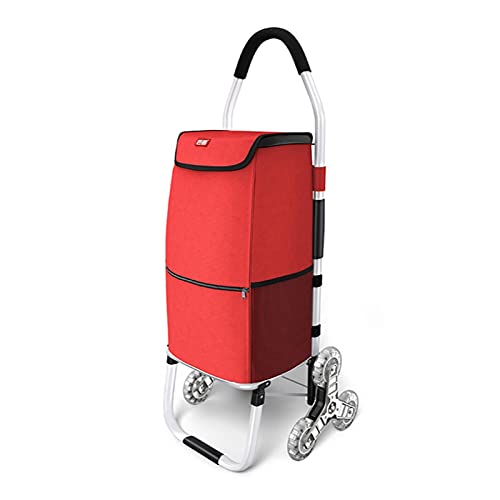 Carrito Plegable para Compras con Ruedas de Goma y Bolsa Aislante miniatura 4