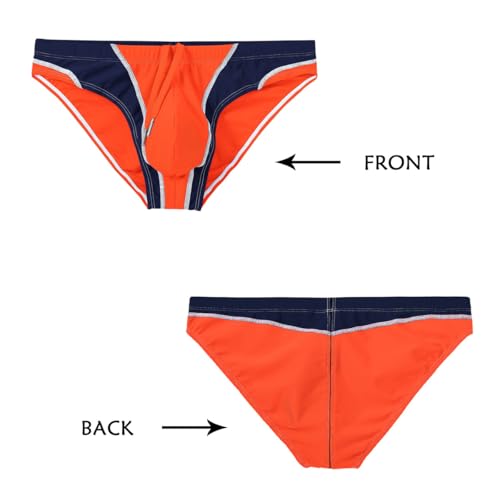 Mens Sexy Swim Bikini with Adjustable Drawstring Swimming Briefs Swimwear4