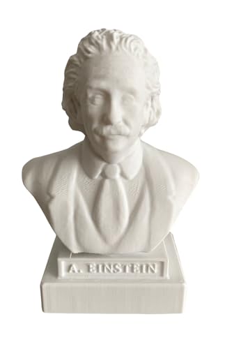 Albert Einstein Bust, Decorative Figure, Office or Home Decor Gift for Einstein Fans 14 cm