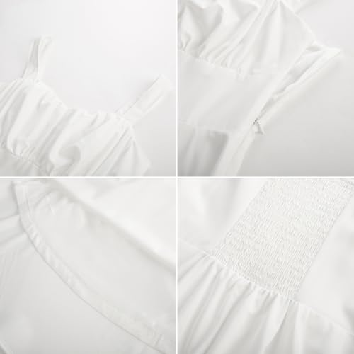 Image of Belle Poque Vintage Floral Dress for Women 2026 Summer A-line Sleeveless Flowy Midi Elegant Wedding Guest Cocktail Dress