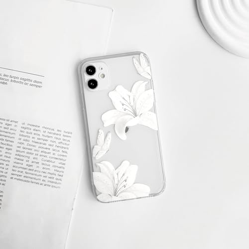 NITITOP Compatible for iPhone 11 Case Cute Clear Flower - White by NITITOP - Used condition - Image 2