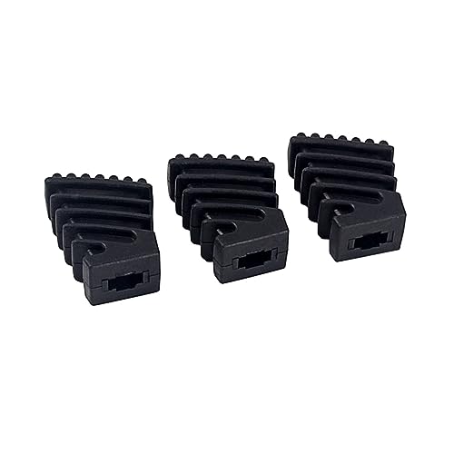 9 piezas patas de goma para soporte de platillos y batería miniatura 6