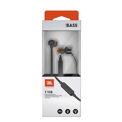 JBL T-110, Mit Kabel, In-Ear-Kopfhörer, Schwarz 4
