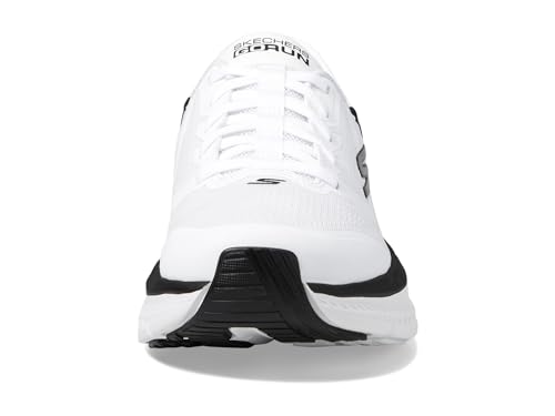 Skechers Men's Max Cushioning Premier 2.0 Ascendant II Hands Free Slip-Ins Sneaker, White/Black, 10.5