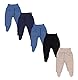 TupTam Baby Unisex Hose mit Fuß Bunte 5er Pack, Farbe: Junge 2, Größe: 56