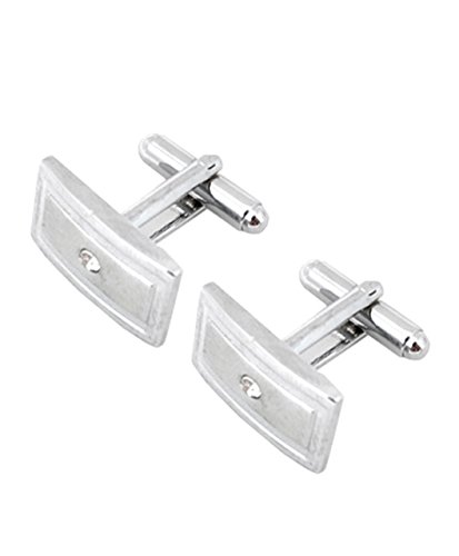 Set de clip para corbata y mancuernas para hombre miniatura 1