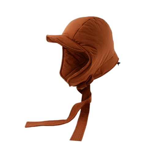 Troopers Trapper Hat Warm Winter Hats Hunting Hat with Tie Strap Down Cotton Ski Winter Hat Windproof