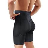 Duradero y súper cómodo: las bragas acolchadas para hombres están hechas de nailon y elastano, suaves y transpirables para la piel, absorben la humedad para usar todo el día y te mantienen seco todo el día.