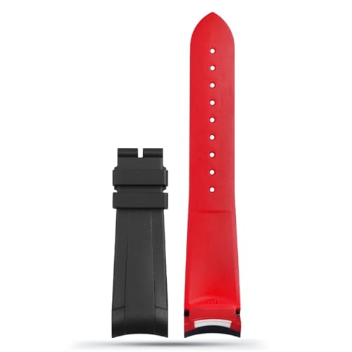 Bracelet de montre 22 mm silicone boucle déployante Tudor Black Bay GMT
