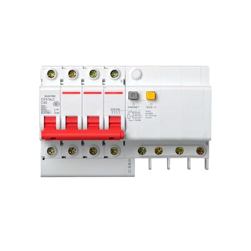 Disjoncteur DZ47sLE coupure instantanée fuite de courant triphasé 40A