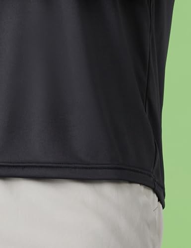 Image of Amazon Brand - Symbol Men's Solid Active Regular Fit Sports T-Shirt | Round Neck | Half Sleeve (Available in Plus Sizes)