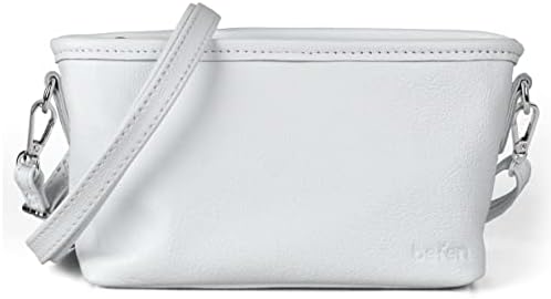 befen Small Crossbody Bags for Women, Ladies Cross Body Bag Small Shoulder Bag Handbags Soft Leather Cellphone Bag Lightweight Wallet Purses with Long Strap