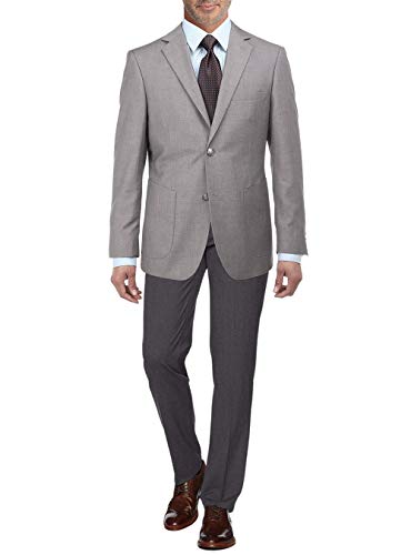 Salvatore Exte Men's 2 Button Sport Coat Suit Jacket Separate Modern Fit Blazer