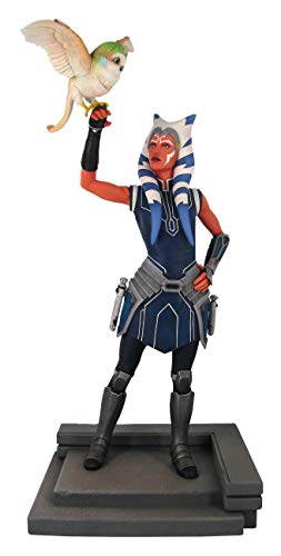 Gentle Giant Star Wars Premier Collection: Ahsoka Clone Wars 1:7 Scale Statue, Mulitcolor, 11 Inches #TOP28