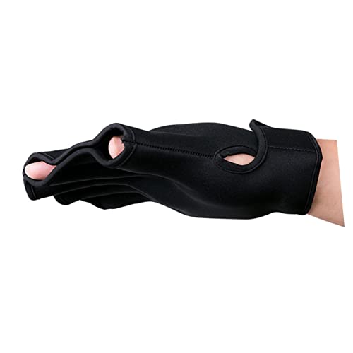 Happyyami 1 Par De Luvas Com Membranas Para Natação Mergulho E Fitness Luvas Sem Dedos Bolsa Dobráve