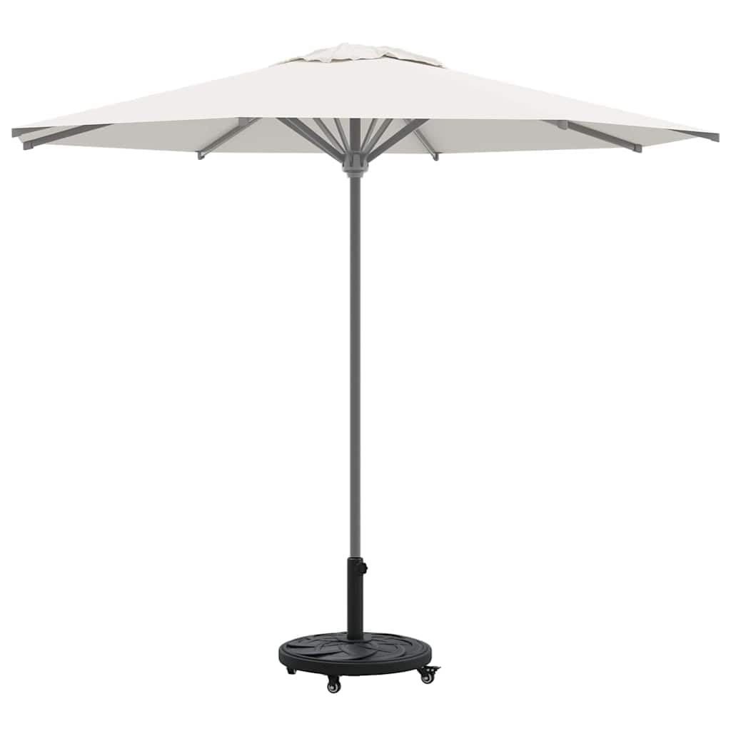 vidaXL Pied de Parasol 15.35 kg Noir Fer Circulaire