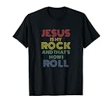 Jesus Is My Rock vintage Christian rock music T-Shirt
