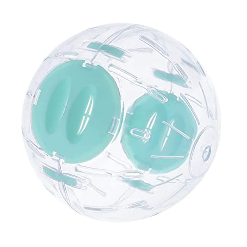 Toddmomy 14cm Crystal Hamster Running Ball Toy for Small Pet Squirrel Exercise Toy Fun Plaything Pet