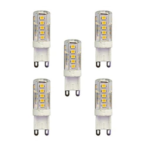 Luces LED bipin G9 de 3W para un gran ahorro energético con luz blanco frío en pack de 30