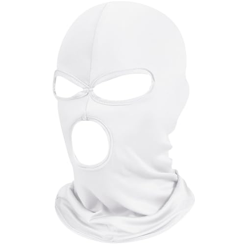 Image of Pukavt 3 Hole Balaclava Ski Mask for Men Women, Thin Full Face Mask