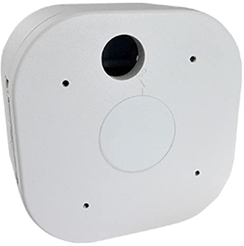 ACTi PMAX-0715 Junction Box, White For use with A88, A92, A94 and A96 Outdoor Mini Dome Cameras; Made of Aluminum