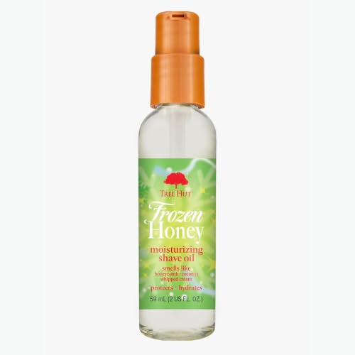 Tree Hut Mini Frozen Honey Moisturizing Shave Oil, Travel Size, 2 Fl Oz