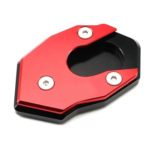 Plaque de support pour Versys-X300 : béquille stable sur sol meuble et herbe