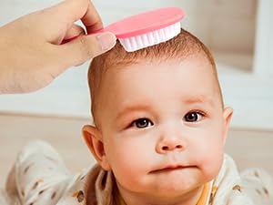 RIOMTRIC Baby Grooming Kit, Electric Safety Nail Trimmer Baby Nursery Kit Infant Safety Care Set with Hair Brush Comb Nail Clipper Nasal Aspirator,Baby Essentials Kit for Newborn Girls Boys (MULTI COLOR) - Image 8 thumbnail
