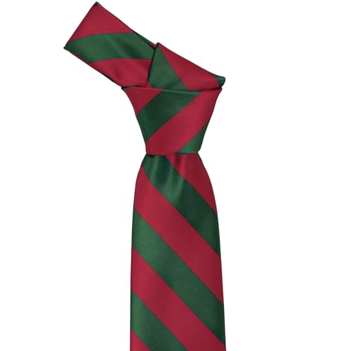 Image of tiemart Men's Striped Tie Standard Length