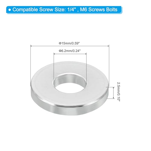 PATIKIL M6 Aluminum Spacers - Image 2