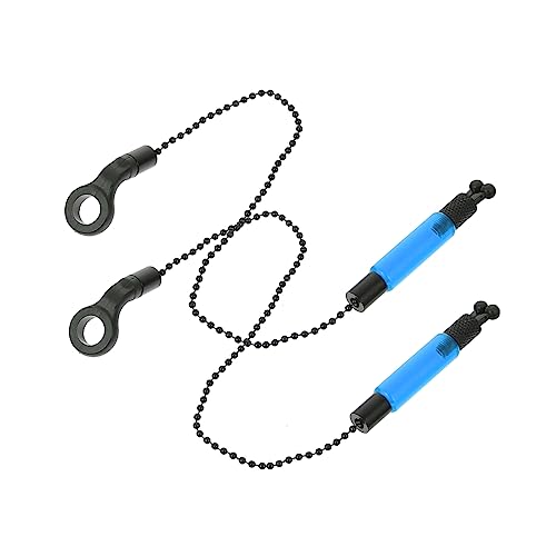 NAMOARLY Professional Fishing Electronics 2pcs Fishing Signal Alarm Swingers Iron Material