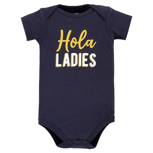 Image of Hudson Baby Unisex Baby Cotton Bodysuits 5-pack