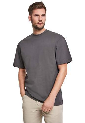 Urban Classics Homme Basic Crew Neck Tall Tee T-Shirt 4XL Grau