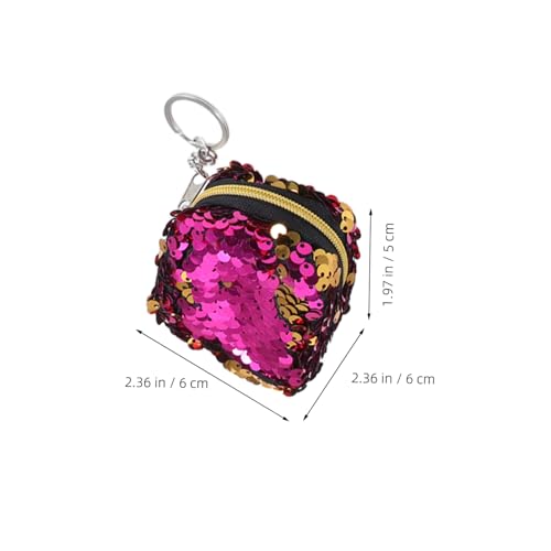 Mini Purse for Girls Zipper Coin Purses Sequins Mini Wallet Boys and Girls Wallets2