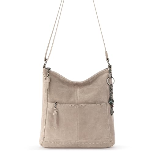 Image of The Sak Lucia Leather Crossbody, Womens Everyday Purse, Zip Closure