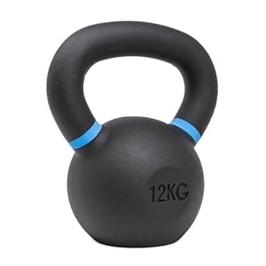Strength Shop Kettlebell Gusseisen mit ergonomischem Griff (4kg – 64kg), Extrem Robust & Langlebig, Kugelhantel mit Gewichts-Farbmarkierung & Schwarzpulver-Beschichtung, ideal für Ganzkörpertraining