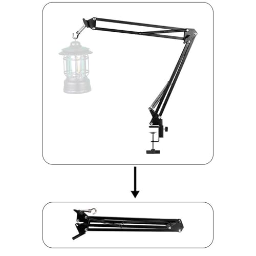 Support de lampe de camping pliable pour éviter les chutes de lanterne - 7