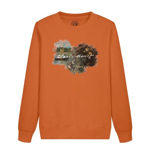 Sweatshirt enfant Monet signature au design premium d'artiste peintre