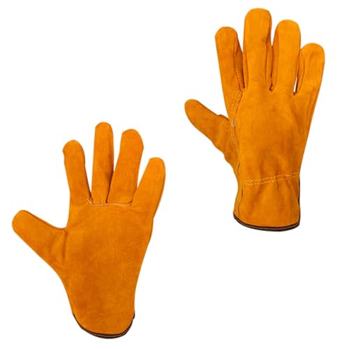Guantes de soldadura jojofuny contra quemaduras: guantes de seguridad de gran resistencia