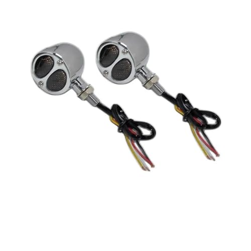 Clignotants LED et feux de freinage arrière moto pour custom Chopper et Bobber