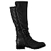 Zapatos De Mujer,RETUROM Botas De Mujer Botines Mujer Invierno OtoñO Negro Plano...