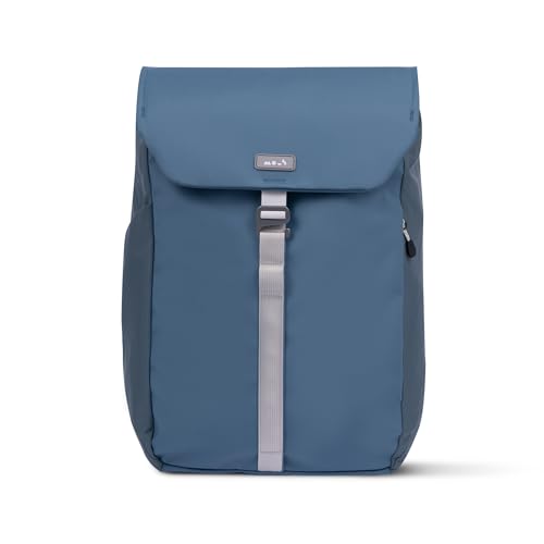 Mous - Day Backpack with Laptop Compartment 20L - Central Zip - Water-Resistant - Tech Protection for Travel or Work – Marine