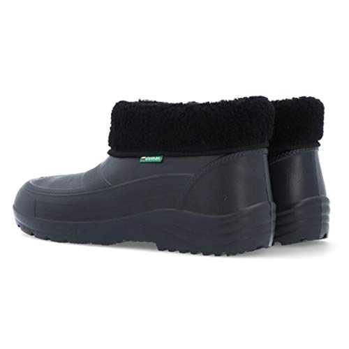 DEMAR. leichte Eva Gummistiefeletten gefüttert BBL (45, schwarz)