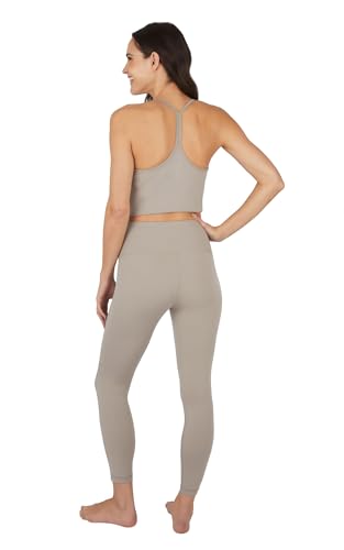 Yogalicious Womens 2 Piece Lux Xandra Cropped Bra Tank and Lux Danica Ankle Legging3