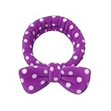 Weardear Banda Frontal Mujer Elástica Banda Cabello en Stretch Sports para Deporte Yoga Gris Violeta x M