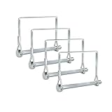 yolmooat 4Packs Premium Trailer Coupler Pin, 1/4' x 3.15'(6.3mm x 80mm) Trailer Pin,Super Sturdy Hitch Pin Trailer Hitch Pin,Upgrade Coupler Pin for Farm Trailers, Towing, Lawn